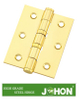 2.5x2.5 Metal Shower Furniture Hardware Steel Square Hinges