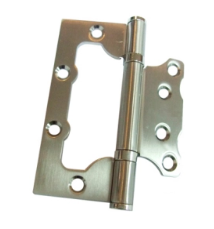 Furniture metal hardware Iron door Flush Hinge 